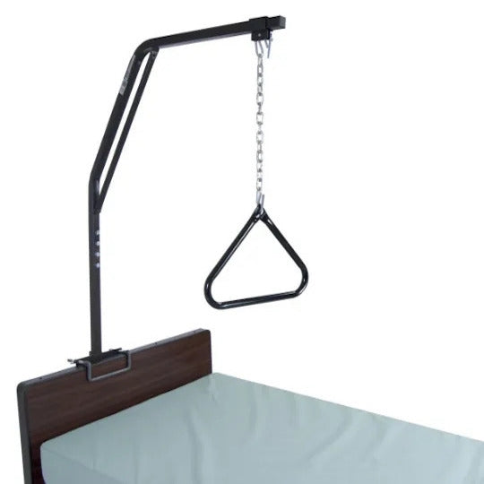 Trapeze Bar with Brown Vein Finish