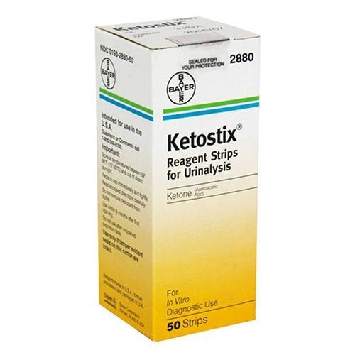 Bayer Ketostix Reagent Strips - Box of 50