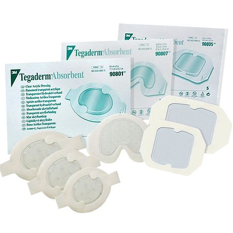 3M Tegaderm Clear Acrylic Dressing 90800 90801 90802 90803 90805 90807 |  Monitor Without Removing