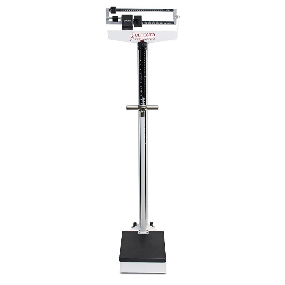 Detecto 448 Eye Level Physician Scale with Height Rod