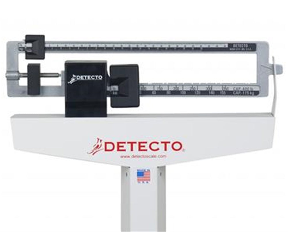 Detecto 448 Eye Level Physician Scale with Height Rod