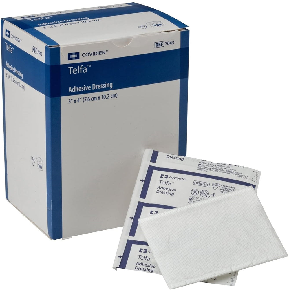 Covidien Telfa Ouchless Adhesive Dressing