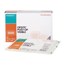 Smith and Nephew OpSite Post-Op Visible Dressings - OpSite Post-Op Dressing, 10