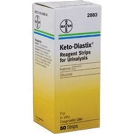 Bayer Keto-Diastixs Reagent Strips - Box of 50