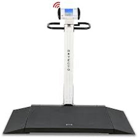 Detecto 6550 Folding Portable Wheelchair Scale