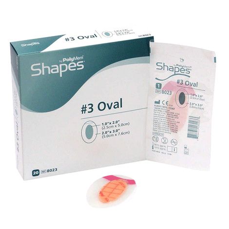 PolyMem Shapes Wound Dressing
