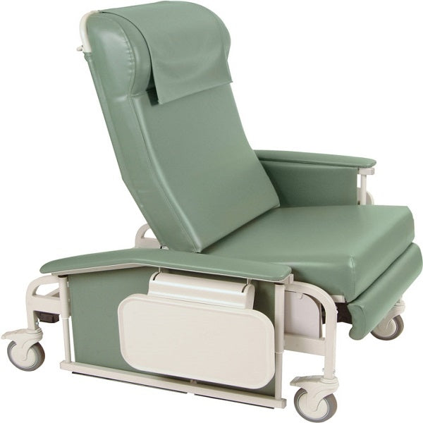 Winco 6570 XL Drop Arm Trendelenburg Bariatric CareCliner with Nylon Casters*