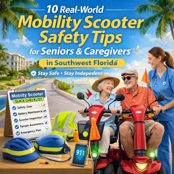 10 Mobility Scooter Safety Tips for Seniors in Southwest Florida | Medical Department Store - Medical Department Store