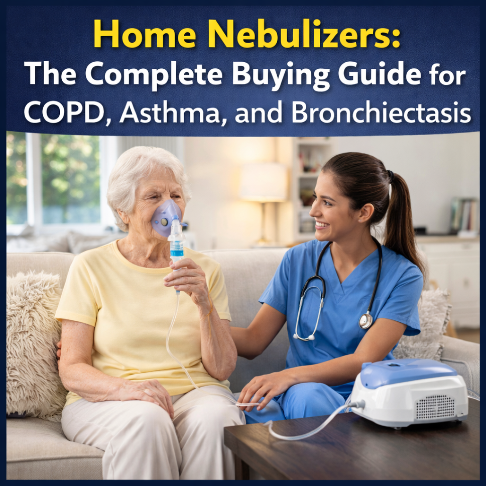 Home Nebulizers for COPD, Asthma & Bronchiectasis: The Complete Buying ...
