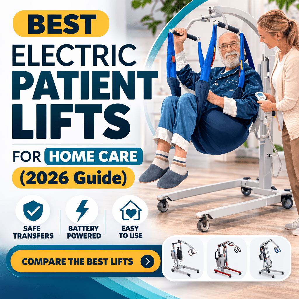 Best Electric Patient Lifts for Home Care (2026): Every Model Reviewed, Compared, and Matched to the Right Situation - Medical Department Store