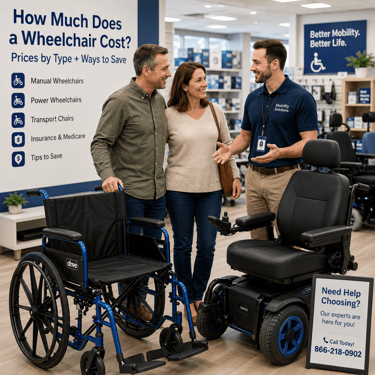 How Much Does a Wheelchair Cost? Prices by Type + Ways to Save - Medical Department Store