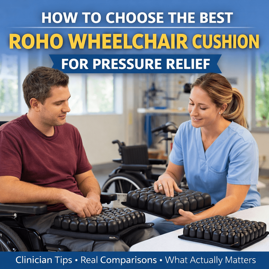 How to Choose the Best ROHO Wheelchair Cushion for Pressure Relief - Medical Department Store