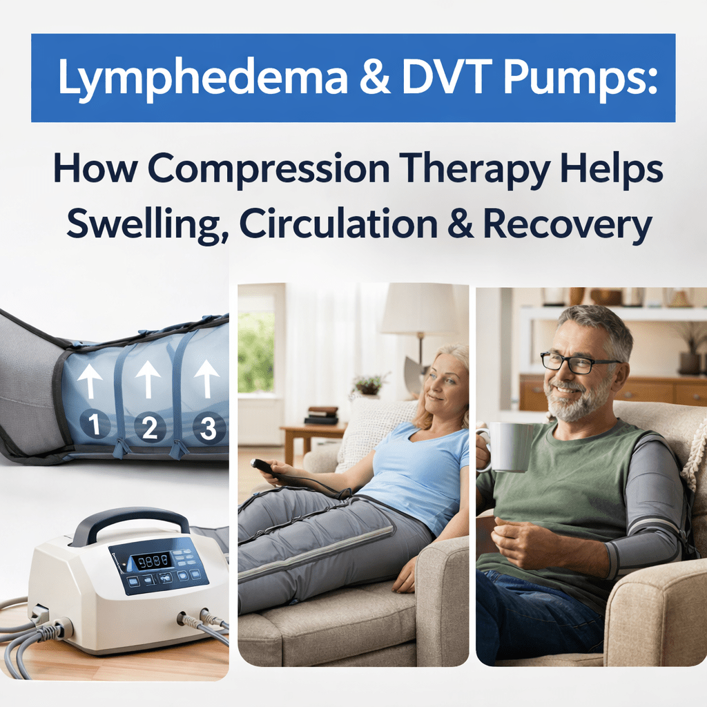 Lymphedema & DVT Pumps: How Compression Therapy Helps Swelling, Circulation & Recovery - Medical Department Store