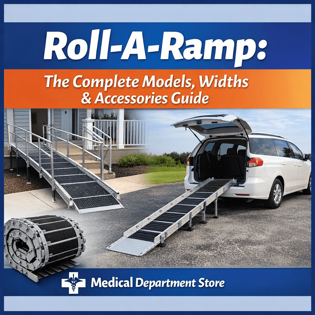 Roll-A-Ramp Guide: Models, Widths, Vehicle Systems & Accessories | Medical Department Store - Medical Department Store