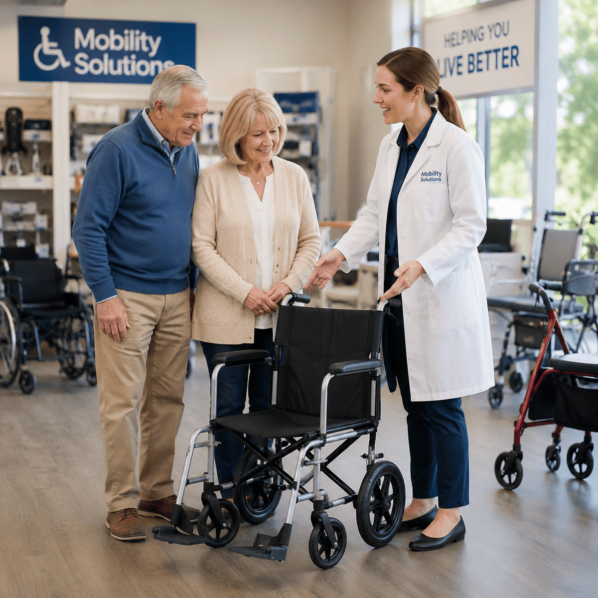 Transport Chair vs Wheelchair: Which One Do You Actually Need? - Medical Department Store