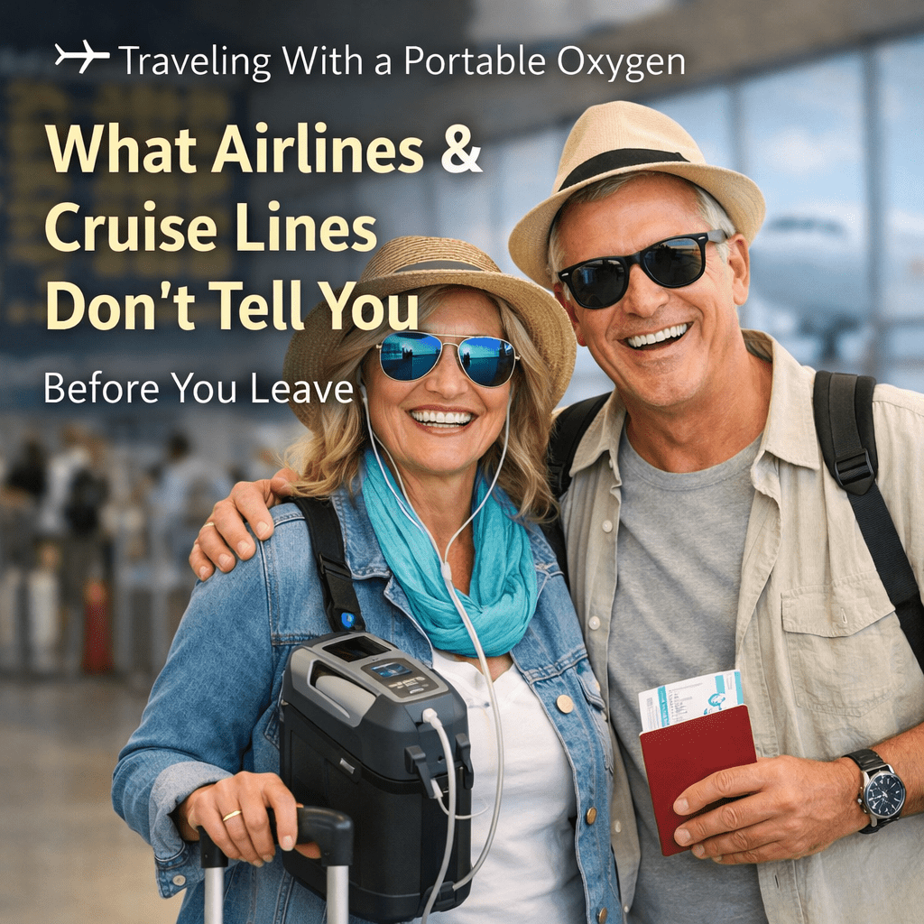 Traveling With a Portable Oxygen Concentrator: What the Airline, Cruise Line, and Nobody Else Tells You Before You Leave - Medical Department Store