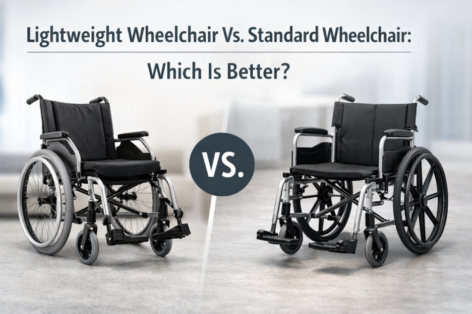 lightweight Wheelchair Vs. Standard Wheelchair