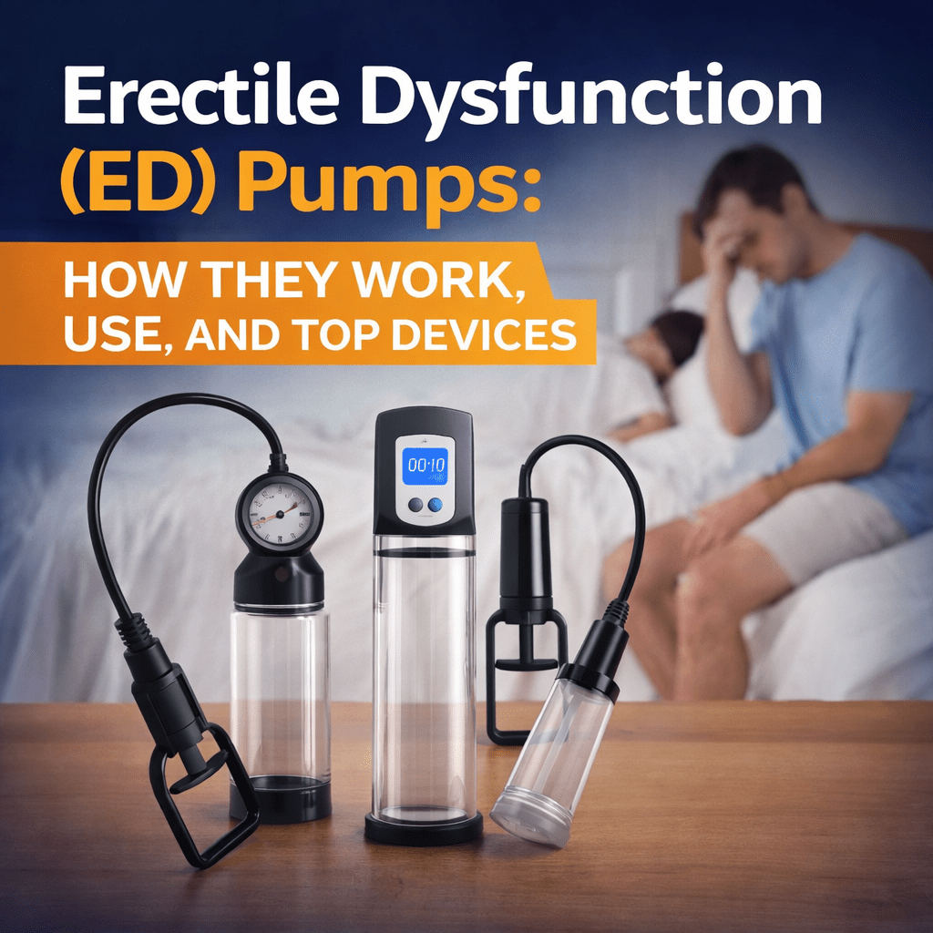 Understanding Erectile Dysfunction Pumps: How They Work - Medical Department Store