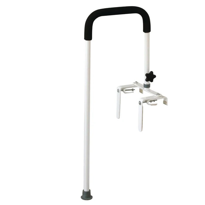 Sammons Preston Floor to Tub Bath Rail – Clamp-On Floor Support Tub Grab Bar