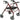 Drive Go-Lite Bariatric Rollator Walker – 500 lb Heavy Duty Rollator with Extra-Wide Seat