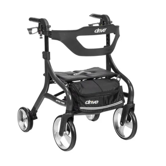 Drive Medical Nitro Sprint Rollator with Foldable Lightweight Frame