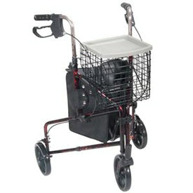 Drive 10289 Deluxe 3-Wheel Aluminum Rollator