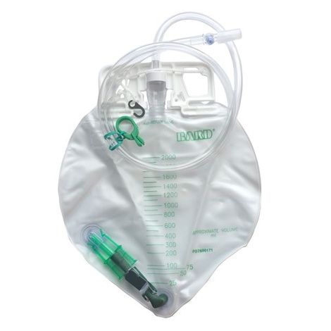 Bard Infection Control Urine Drainage Bag With Anti-Reflux Chamber