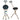 Drive Medical Folding Cane Seat – Lightweight Portable Walking Aid & Chair