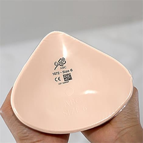 ABC Classic Triangle Lightweight Silicone Breast Form - Style 1072