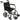 ProBasics 12″ Wheel Aluminum Transport Chair – 300 lb Folding Mobility Chair