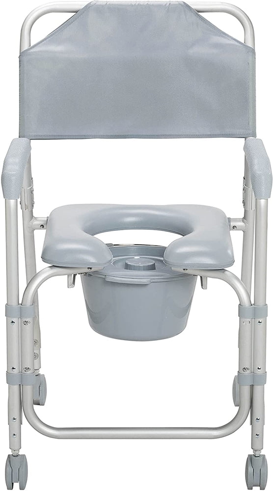 Drive Aluminum Shower Chair And Commode with Casters