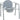 Drive Folding Deluxe Bedside Steel Commode – 11148 KDR-1