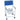 MJM PVC Shower Chair 118-3 – Rolling Medical Shower Chair with Casters