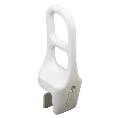 Drive Medical Plastic Tub Rail 12044 – 16.5" White Adjustable Bathtub Safety Rail
