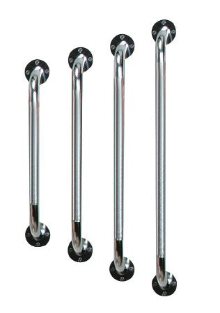 Drive Medical Chrome Knurled Grab Bar