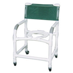 MJM Wide Deluxe PVC Shower Chair 122-3