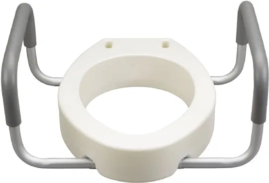 Drive Medical Premium Toilet Seat Riser with Removable Arms