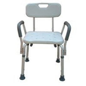 Drive Medical Bath Bench w/ Back And Removable Padded Arms