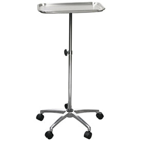 Drive Medical Mayo Instrument Stand with Mobile 5 in. Caster Base