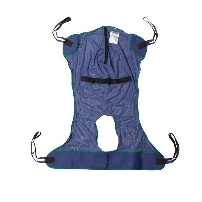 Drive Full-Body Floor Lift Sling with Commode Opening