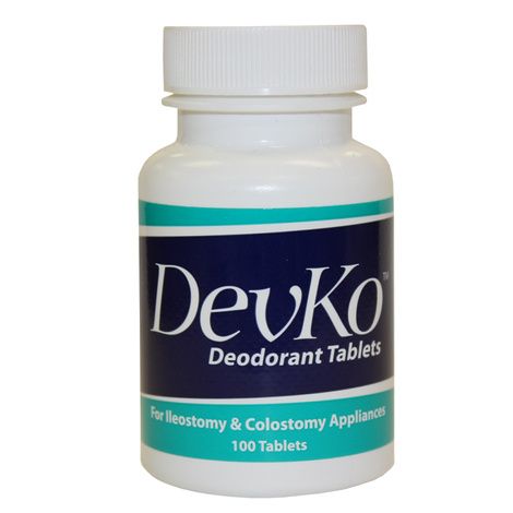 Parthenon Devko® Ostomy Pouch Deodorant Tablets — Odor Control Drop-In Tablets