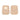 Hollister New Image Two-Piece Beige Mini Closed-End Pouch With ComfortWear Panels