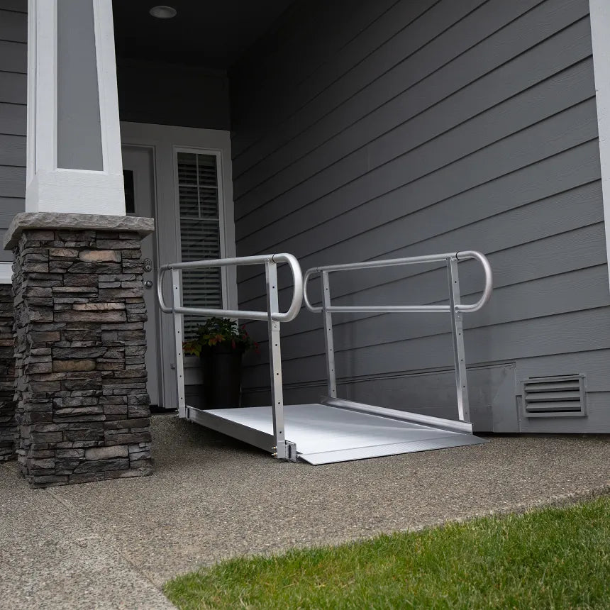 EZ-ACCESS GATEWAY 3G Solid Surface Ramp with Optional Handrails – Residential Wheelchair Ramp