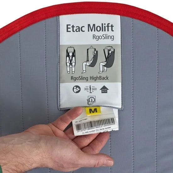 Molift RgoSling Toilet HighBack Sling