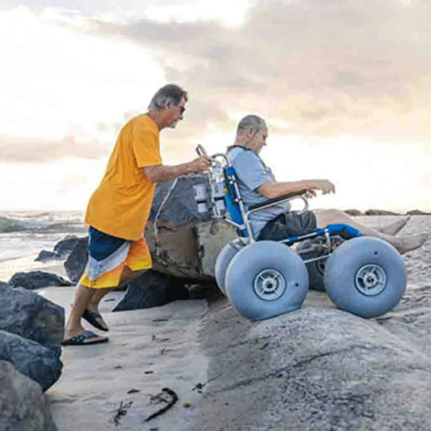Wheeleez Sandcruiser Beach Wheelchair Dune Buster Model