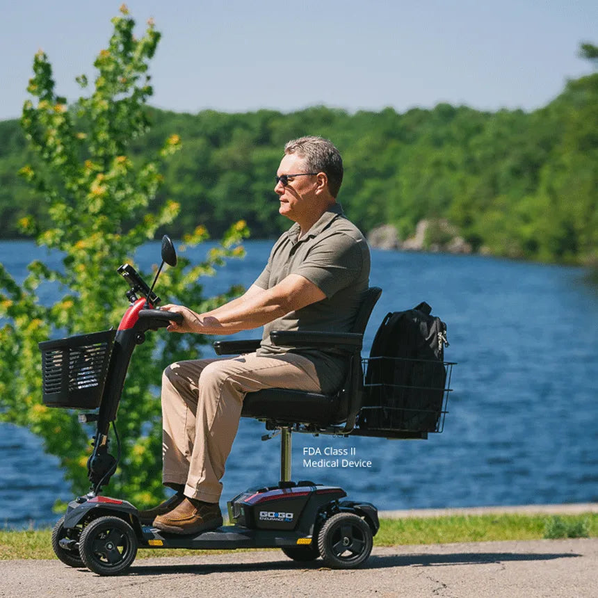 Pride Go Go Endurance AL+ Travel Mobilty Scooter