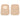 Hollister New Image Two-Piece Beige Mini Closed-End Pouch With ComfortWear Panels