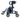 2-in-1 Rollator Transport Chair Combo – Lumex HybridLX Folding Walker Wheelchair