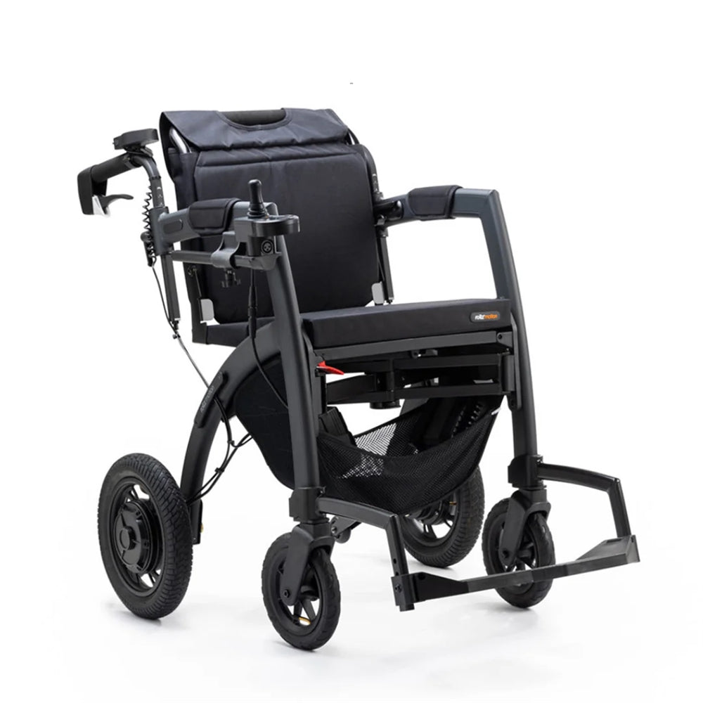 Rollz Motion Electric 3-in-1 Rollator, Transport Chair & Electric Wheelchair