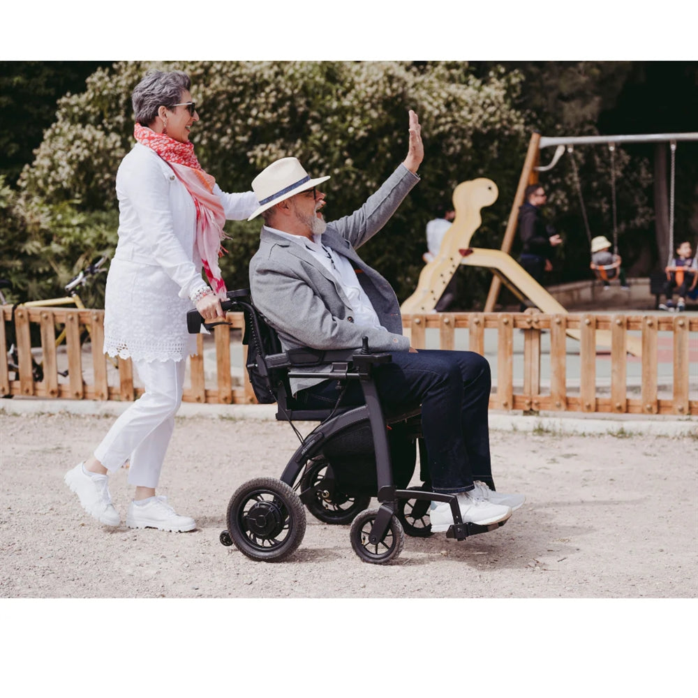 Rollz Motion Electric 3-in-1 Rollator, Transport Chair & Electric Wheelchair